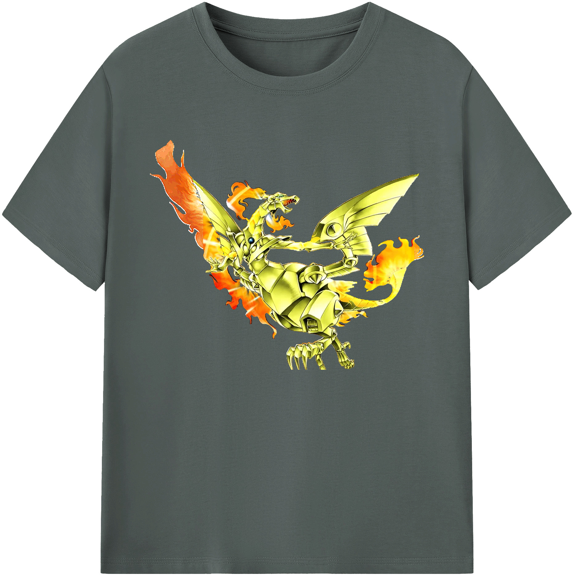 （画像用） 遊☆戯☆王 Yu-Gi-Oh! 綿100％ メンズ半袖Tシャツ｜肌触りやわらか＆通気性
